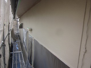 外壁 中塗り完了