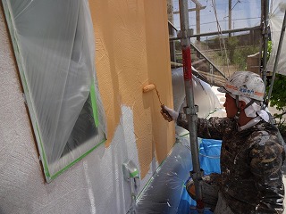 外壁 中塗り