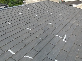 これで屋根補修完了です。