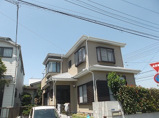 佐倉市で屋根・外壁を断熱塗料で塗装！