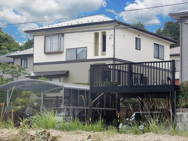 成田市 公津の杜　遮熱と防汚塗料で屋根と外壁塗装！