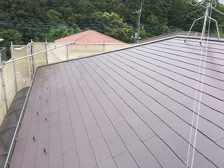 これで屋根塗装完了です！