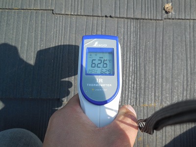 屋根の温度