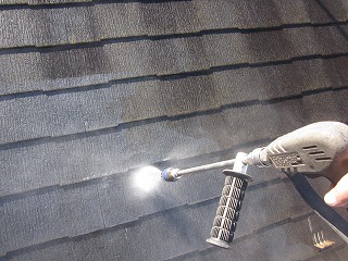 千葉市屋根　高圧バイオ洗浄