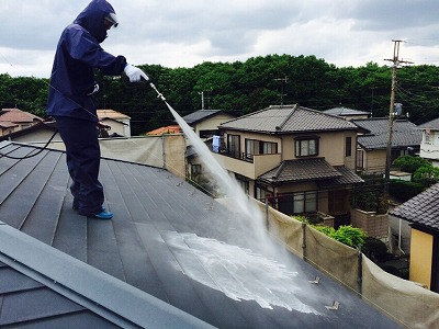 屋根サービス洗浄