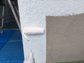 外壁 下塗り塗装2
