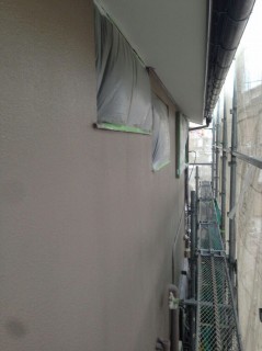 外壁中塗り塗装2