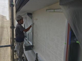 外壁 下塗り塗装