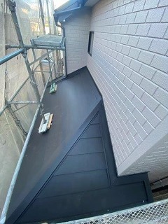 佐倉市　外壁塗装　屋根カバー工法 ２５