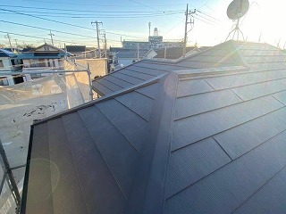佐倉市　外壁塗装　屋根カバー工法 ２６