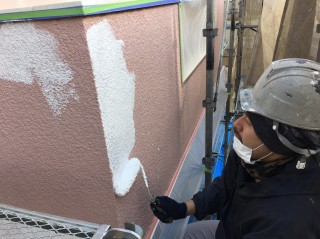 外壁 下塗り塗装