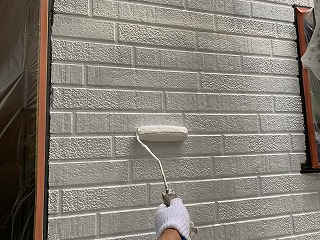 柏市　外壁塗装　カバー工法 １５