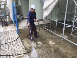 成田市 高圧洗浄作業2