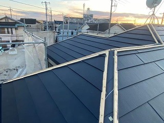 佐倉市　外壁塗装　屋根カバー工法 ２４