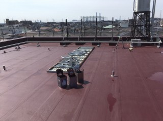 屋上 防水塗装2