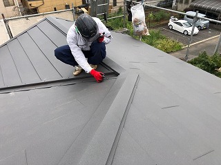 八千代市　屋根カバー工法　外壁塗装 (11)
