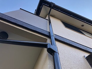 富里市　屋根外壁塗装　雨樋交換 (2)