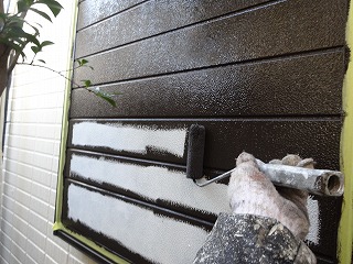 船橋市雨戸　塗装