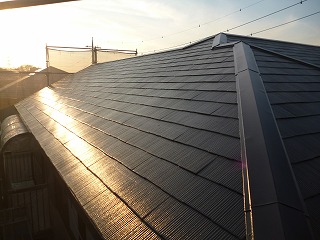印西市屋根塗装アフター2