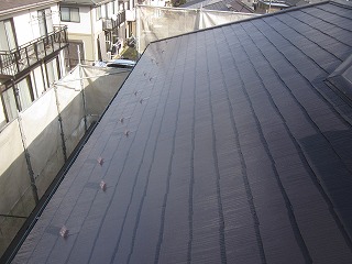 佐倉市屋根　シリコン塗装アフター