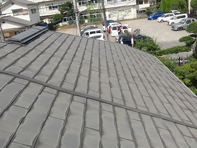 塗装前　屋根の状態