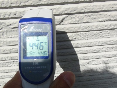 9月 外壁表面温度