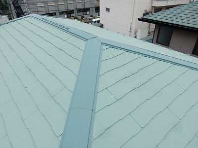 佐倉市 断熱塗料ガイナ塗装 屋根1年後