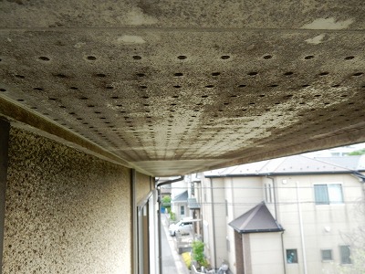 天井外壁汚れ塗膜