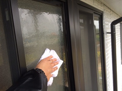 窓手拭き清掃2