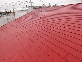 屋根塗装　四街道市　シリコン塗装