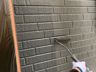 柏市　外壁塗装　カバー工法 １７