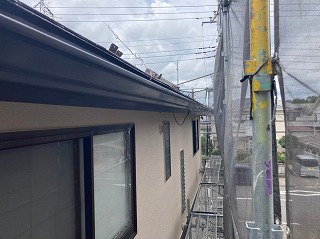 富里市　屋根外壁塗装　雨樋交換 (4)