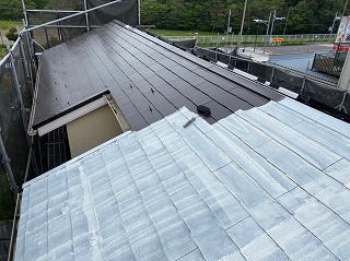 鎌ヶ谷市　屋根外壁塗装 ０６