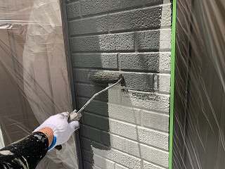 柏市　外壁塗装　カバー工法 １６