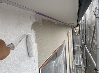 鎌ヶ谷市　屋根壁塗装 １５