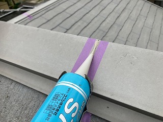 富里市　屋根外壁塗装 ０３