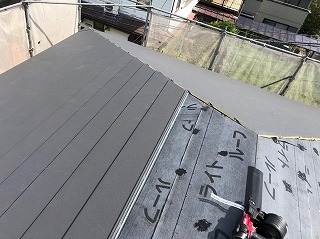 八千代市　屋根カバー工法　外壁塗装 (8)