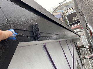 鎌ヶ谷市　屋根壁塗装 １７