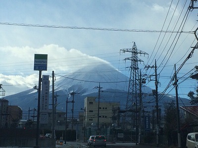 ２１０５年１月１日の富士山