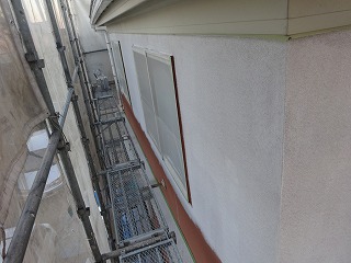 佐倉市ガイナ外壁　下塗り塗装